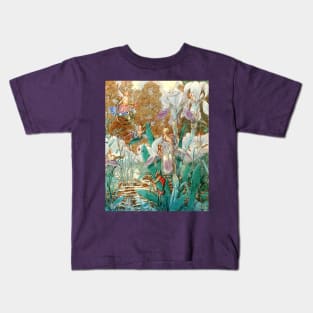 Fairies in the Marsh - Harold Gaze Kids T-Shirt